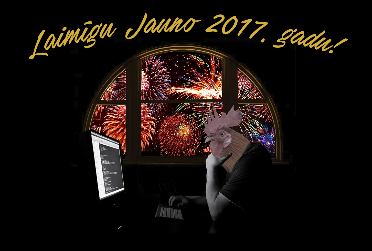 Laimīgu Jauno 2017. gadu!