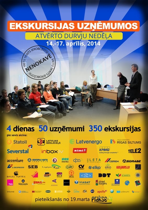 Atvērto durvju nedēļa Latvijas uzņēmumos