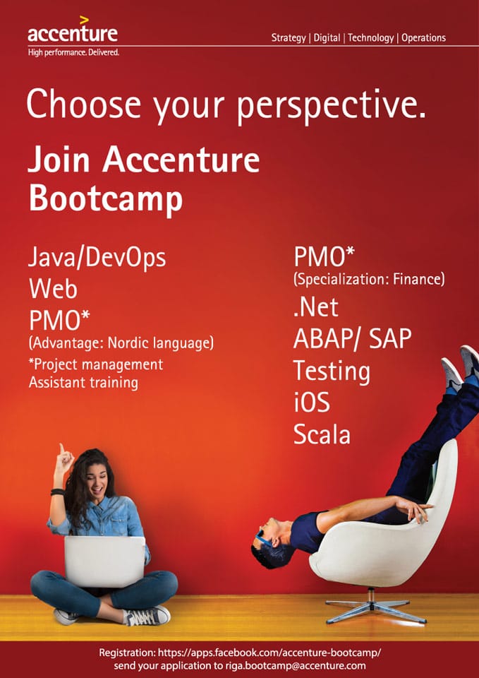 Accenture Vasaras Programmēšanas skola