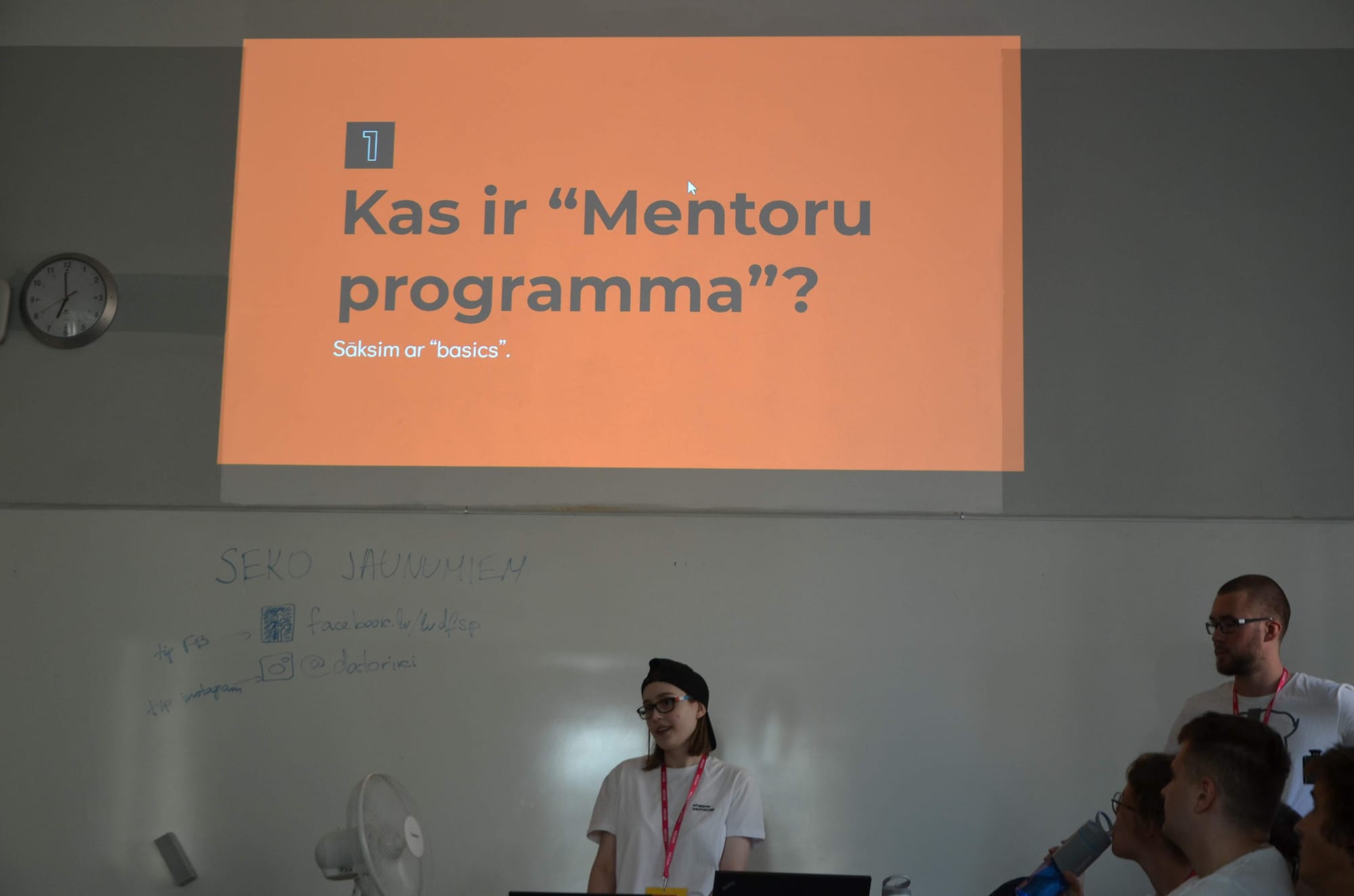 1. mentoru programmas pasākums