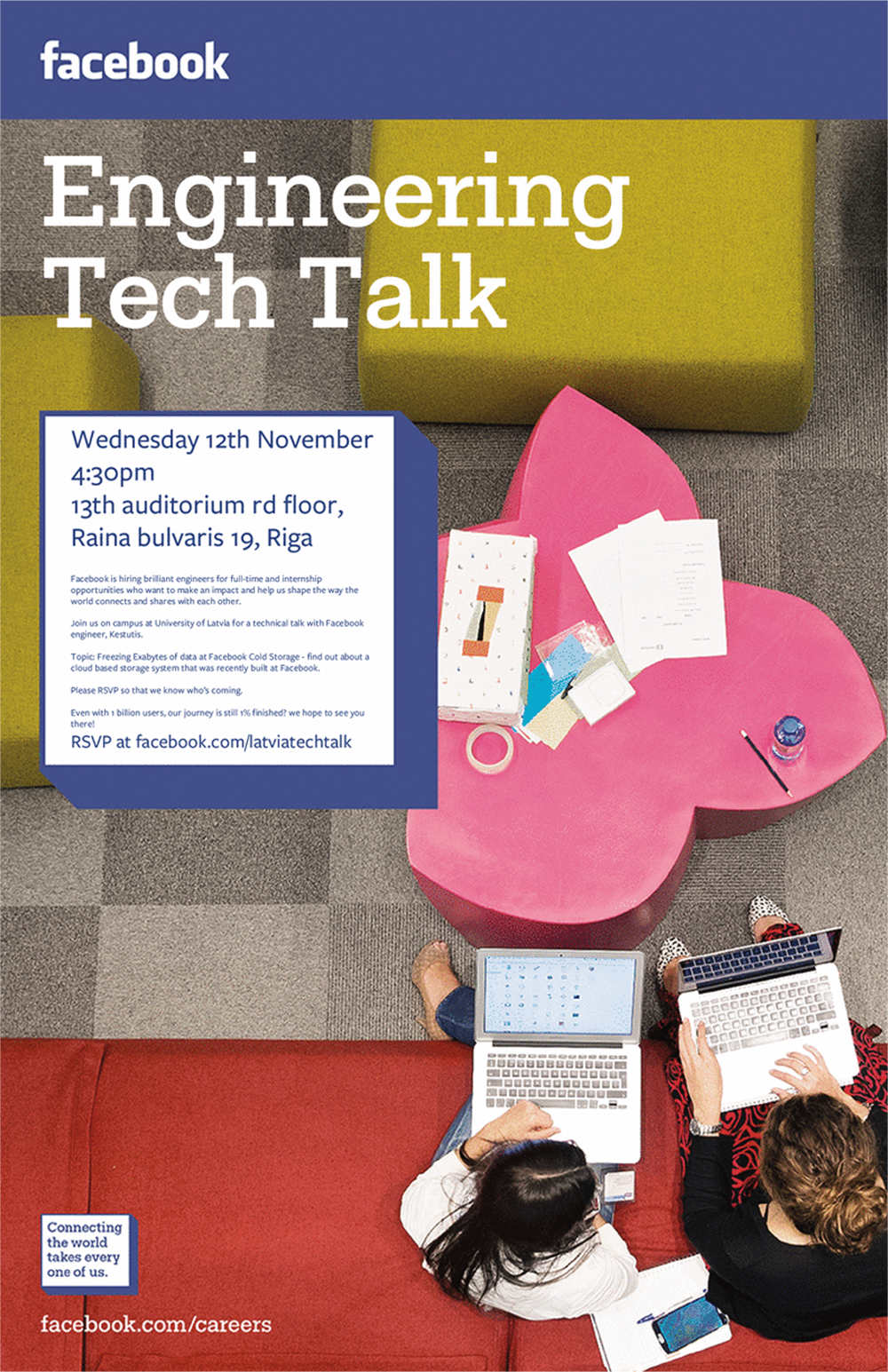 Facebook programmatūras arhitekta Kestutis Patiejunas vieslekcija