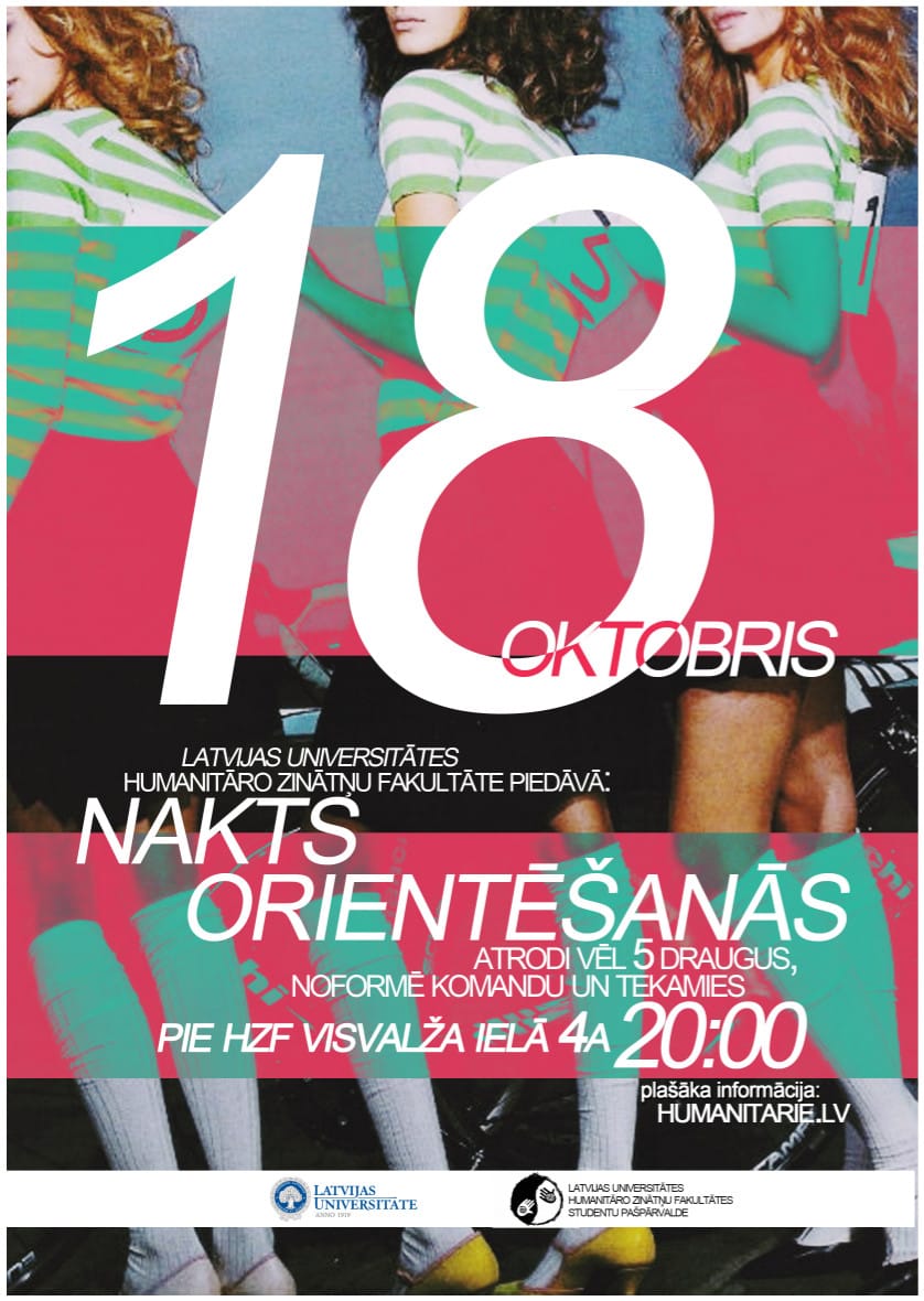 Piedalies HZF rīkotājā „Nakts orientēšanās”!