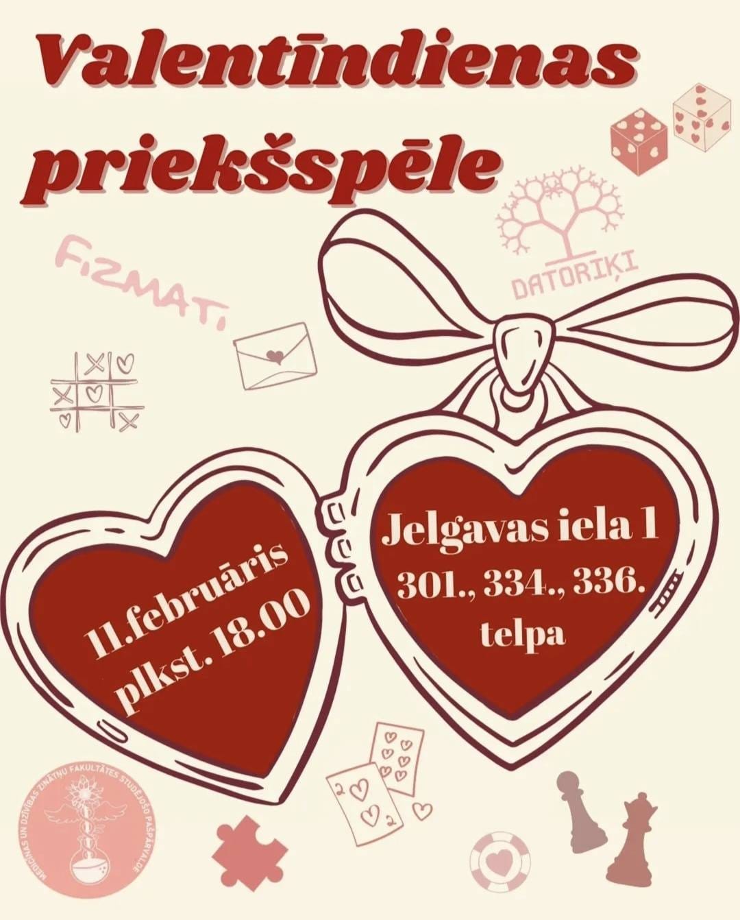 Valentīndienas priekšspēle