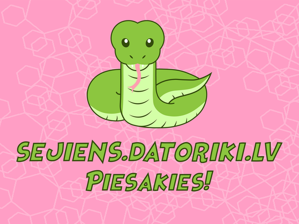 Piedalies jauno studentu pirmsaristotelī "Sējiens"!