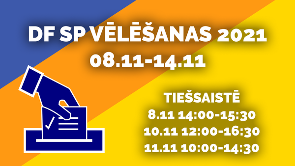 DF SP 13. SASAUKUMA VĒLĒŠANU NORISE, SARAKSTI UN REZULTĀTI