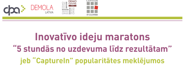 Ideju maratons "5 stundās no uzdevuma līdz rezultātam"