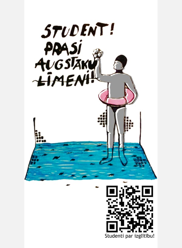 Varbūt vienkārši tvīts, bet varbūt revolūcija....